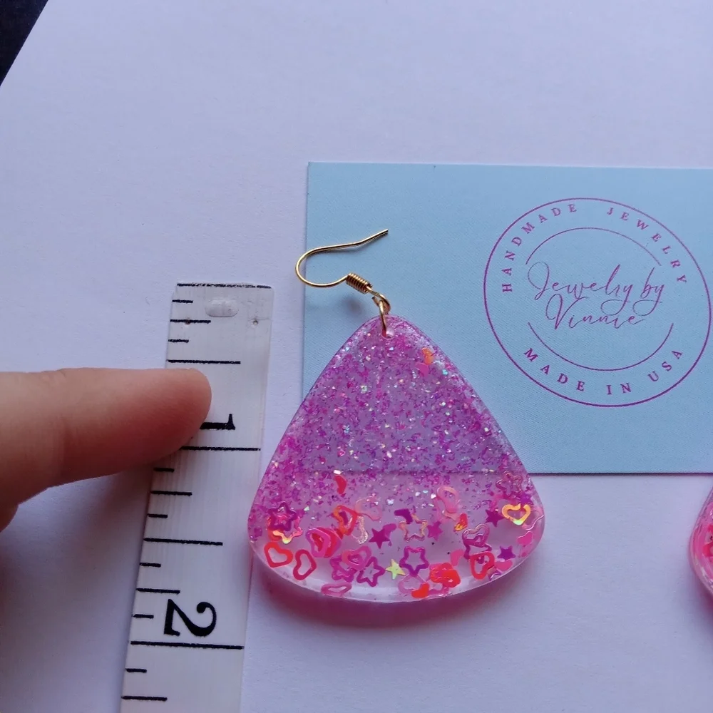 Hand Crafted Barbie's Dreams Collection Earrings